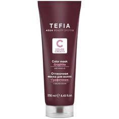 Tefia Color Creats Оттеночная маска для волос Графитовая, 250 мл