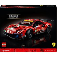 Конструктор LEGO Technic 42125 Ferrari 488 GTE AF Corse #51
