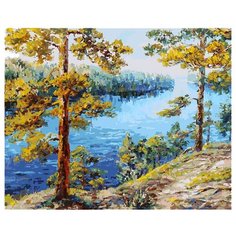 Белоснежка Картина по номерам "Валаам" 40х50 см (034-AB)