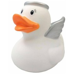 Игрушка для ванной FUNNY DUCKS Ангел уточка (1824) белый