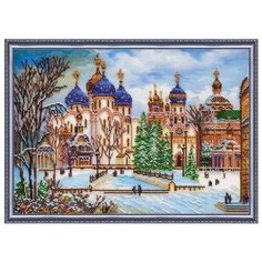 ABRIS ART Набор для вышивания бисером К заутрене 43 х 30 см (AB-297)