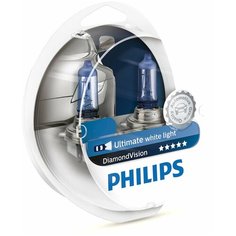 Лампа автомобильная галогенная Philips Diamond Vision 9006DVS2 HB4 55W 2 шт.