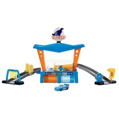 Трек Mattel Тачки. Автомойка Диноко GTK91