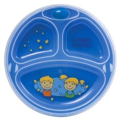 Тарелка Canpol Babies с присоской (9/216), синий