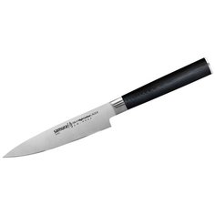 Нож универсальный Samura Mo-V, лезвие 12.5 см, черный