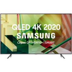 Телевизор QLED Samsung QE65Q70TAU 65" (2020), серый титан