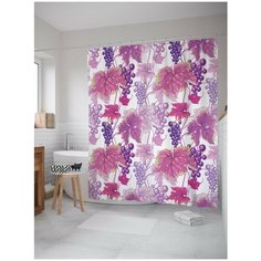 Штора для ванной JoyArty Сочный виноград 180х200 (sc-21614)