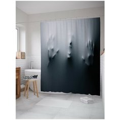 Штора для ванной JoyArty Жуткий облик 180х200 (sc-22101)