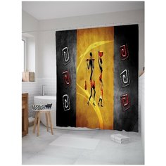 Штора для ванной JoyArty Африканская прогулка 180х200 (sc-17565)