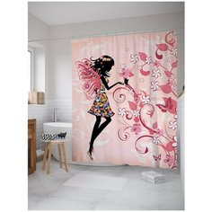 Штора для ванной JoyArty Заботливая фея 180х200 (sc-4905)