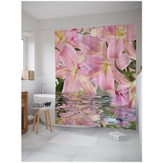 Штора для ванной JoyArty Водное отражение 180х200 (sc-2643)