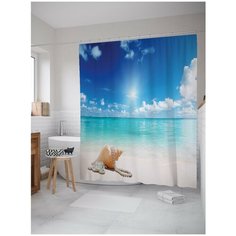 Штора для ванной JoyArty Ракушка хочет отдохнуть 180х200 (sc-17262)