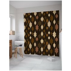 Штора для ванной JoyArty Падающий декор 180х200 (sc-26965)