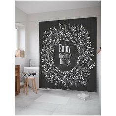 Штора для ванной JoyArty Счастье в мелочах 180х200 (sc-67466)