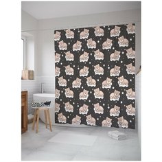 Штора для ванной JoyArty Спящие медведи 180х200 (sc-47611)