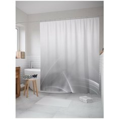 Штора для ванной JoyArty Спокойные волны 180х200 (sc-13583)