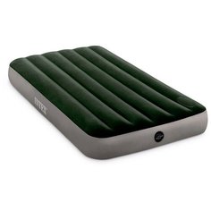 Надувной матрас Intex Prestige Downy Bed (64777) серый/черный
