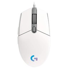 Мышь Logitech G G102 Lightsync, белый