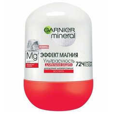 GARNIER дезодорант-антиперспирант, ролик, Эффект магния Ультрасухость, 50 мл