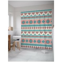 Штора для ванной JoyArty Направление сомнения 180х200 (sc-26704)