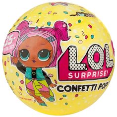 Кукла-сюрприз L.O.L. Surprise в шаре 3 Confetti POP, 8 см, 551515 LOL