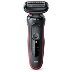 Электробритва Braun 50-B1200s/50-R1200s/50-M1200s/50-W1200s Series 5, красный