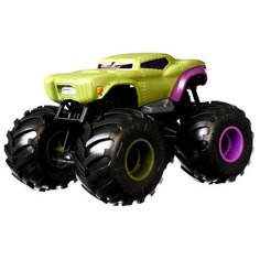 Монстр-трак Hot Wheels большой Халк GWL01 1:24, зеленый
