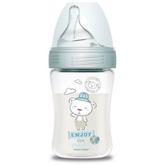 Canpol Babies Бутылочка антиколиковая Haberman 260 мл, с рождения, медвежонок