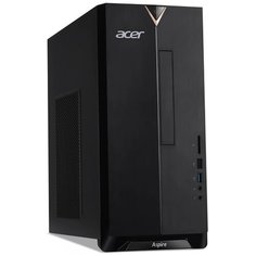 Настольный компьютер Acer Aspire TC-895 (DT.BETER.00C) Mini-Tower/Intel Core i3-10100/4 ГБ/128 ГБ SSD+1 ТБ HDD/Intel UHD Graphics 630/Endless OS черный