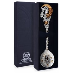 АргентА Ложка из серебра "Зодиак-Рыбы"