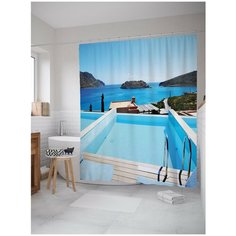 Штора для ванной JoyArty Волшебная прохлада 180х200 (sc-12822)