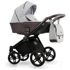 Универсальная коляска Lonex Emotion XT (2 в 1), XT06 light grey eco