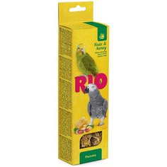 Лакомство для птиц RIO с медом и орехами 180 г