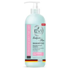EVI professional Шампунь Бессульфатный после кератинового выпрямления и ботокса для окрашенных волос, 1 л