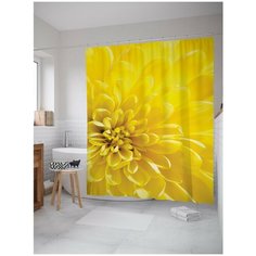 Штора для ванной JoyArty Ослепительный цветок 180х200 (sc-13403)