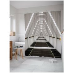 Штора для ванной JoyArty Таинственный коридор 180х200 (sc-22110)