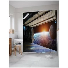 Штора для ванной JoyArty Врата в космос 180х200 (sc-22113)