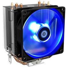 Кулер для процессора ID-COOLING SE-903 v2 черный/синяя подсветка
