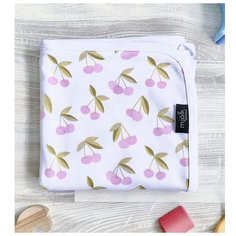 Плед Mjolk Basic Черешня 74293 80х80 см белый