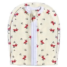 Многоразовые пеленки Mjolk Кокон р.22 бежевый/Цветочки 1 шт.