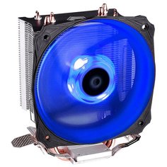 Кулер для процессора ID-COOLING SE-213V3 серебристый/черный/синяя подсветка 1 шт.