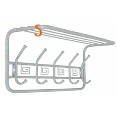 Вешалка ЗМИ Ажур 60 (ВСПА 202) белое серебро