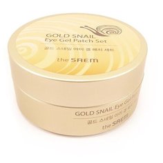 The Saem Патчи Gold Snail Eye Gel Patch Set, 60 шт.