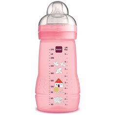 MaM Бутылочка Easy Active Baby Bottle 270ml, с 2 месяцев, розовый