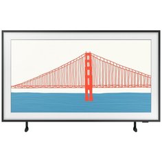 Телевизор QLED Samsung The Frame QE50LS03AAU 49.5" (2021), черный