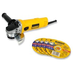 УШМ DeWALT DWE4151D4-RK, 125 мм