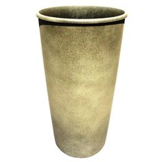 Горшок для цветов Le Cone (Ле Коне), дренажная вставка и кашпо, диаметр 28 см, кашпо 18,5 литров, дренаж 10 литров, цвет Фисташковый, декор, дизайн, пластик, Арт. 1100-29, ТЕК.А.ТЕК