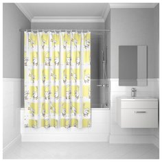 Штора для ванной комнаты, 180*180см, PEVA, P26PV11i11, IDDIS