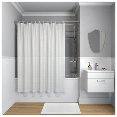 Штора для ванной комнаты, 180*180см, PEVA, P10PV11i11, IDDIS