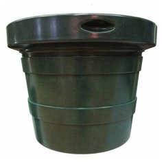 Горшок кашпо La Tourelle на 50 литров, диаметром 55 см, высота горшка 41 см, вес 1,5 кг. Материал: прочный пластик. Цвет: Малахит. Качество ТЕК.А.ТЕК, Россия